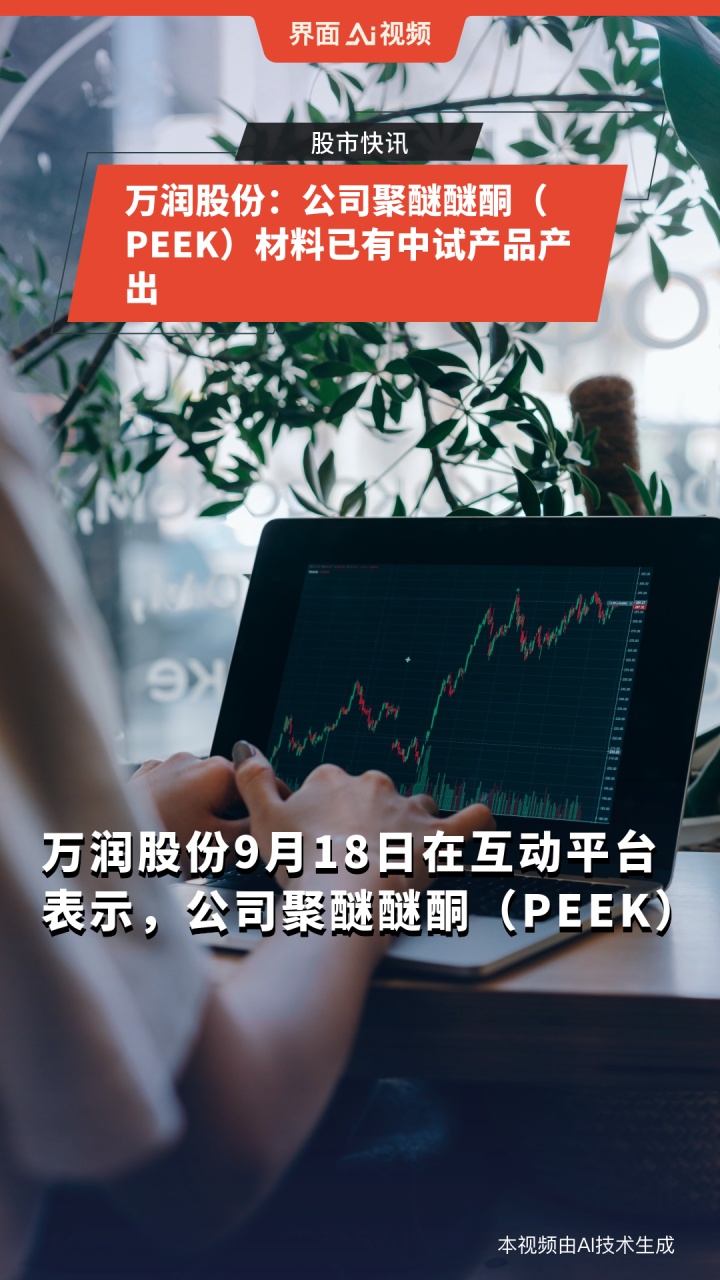 万润股份：聚醚醚酮材料已有中试产品产出