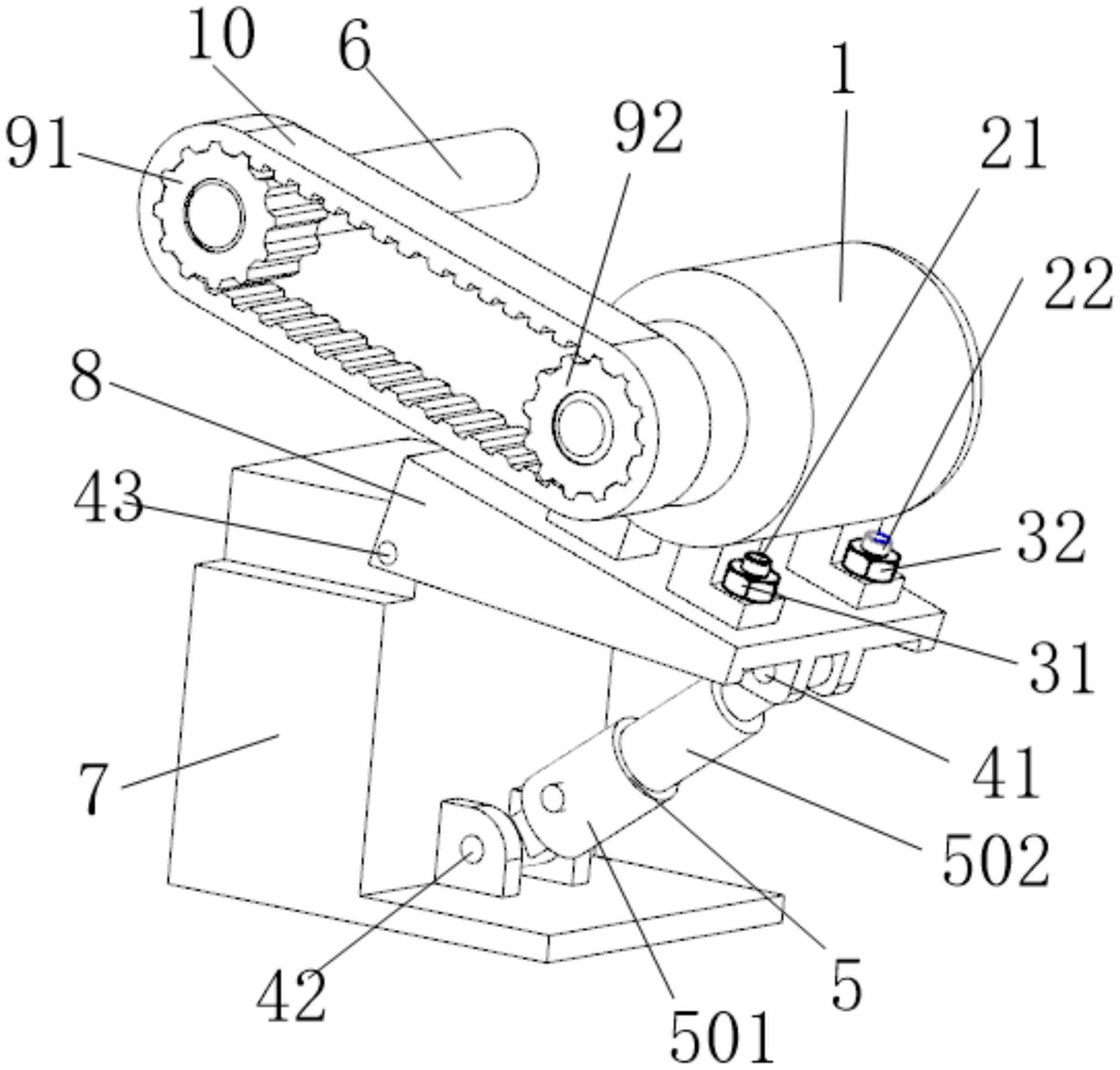 四方科技获得发明专利授权：“一种传动链条的张紧装置”