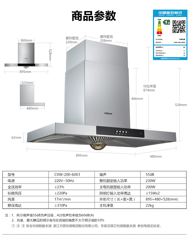 老板电器获得实用新型专利授权：“触摸板控制组件及吸油烟机”