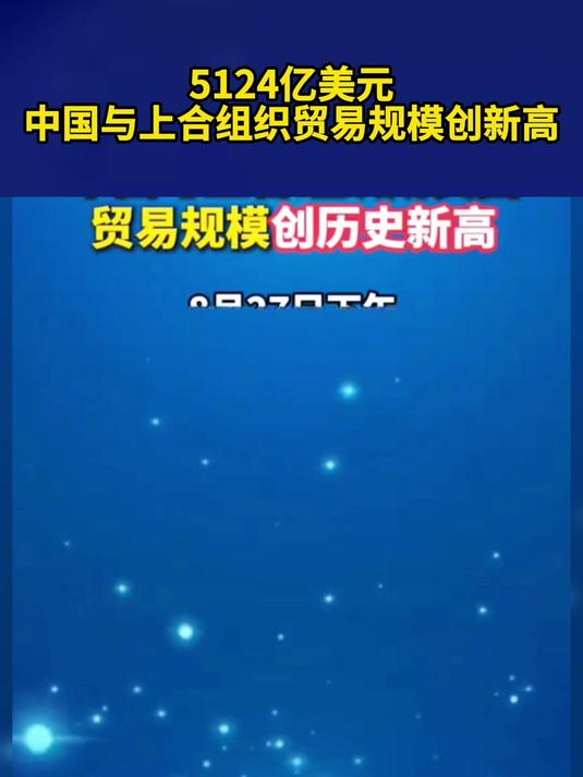 今年前七个月中国与上合组织其他成员国货物贸易额达2931.8亿美元