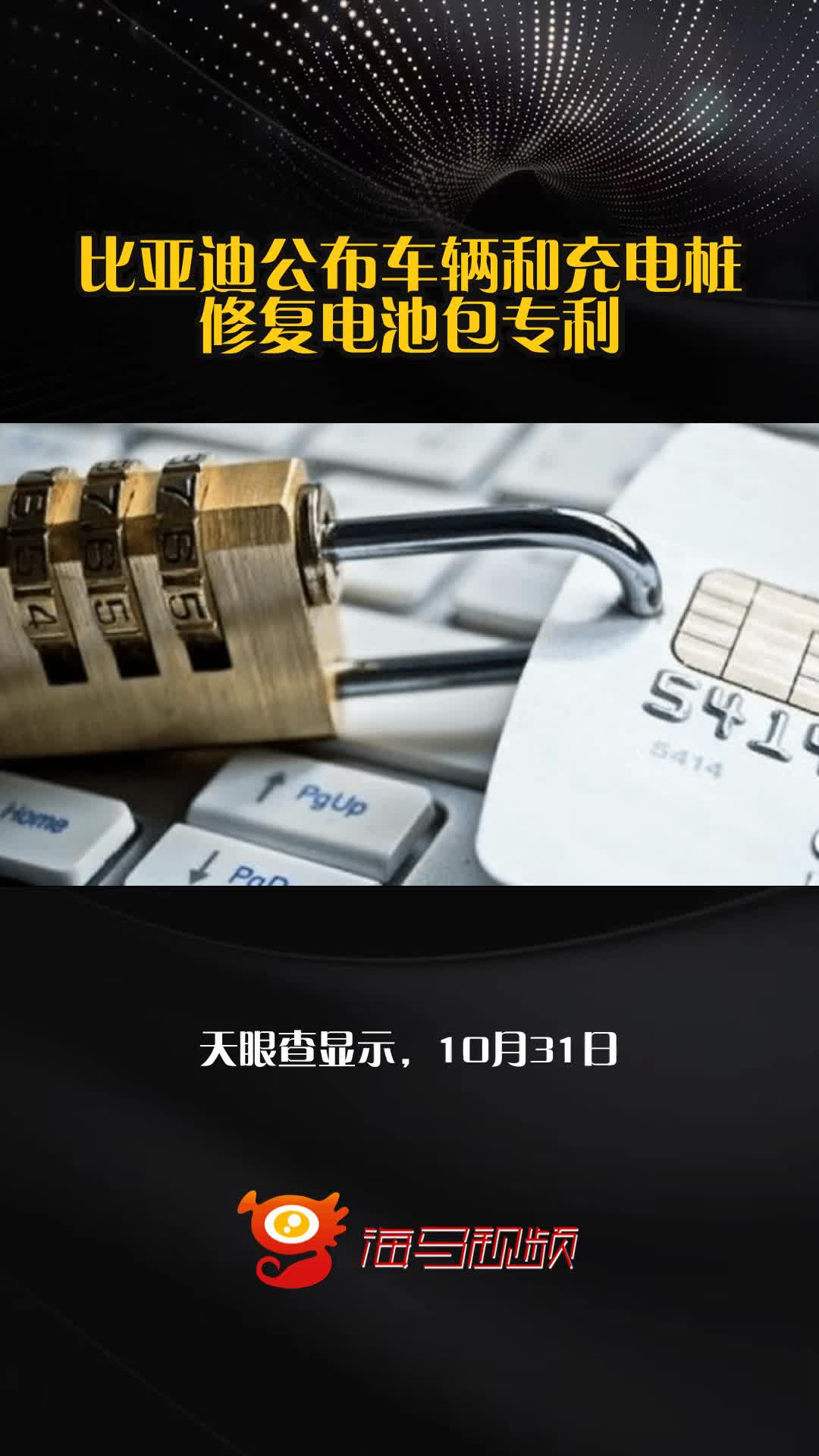 比亚迪获得发明专利授权：“用于电池托盘的边梁、电池托盘、电池包以及车辆”