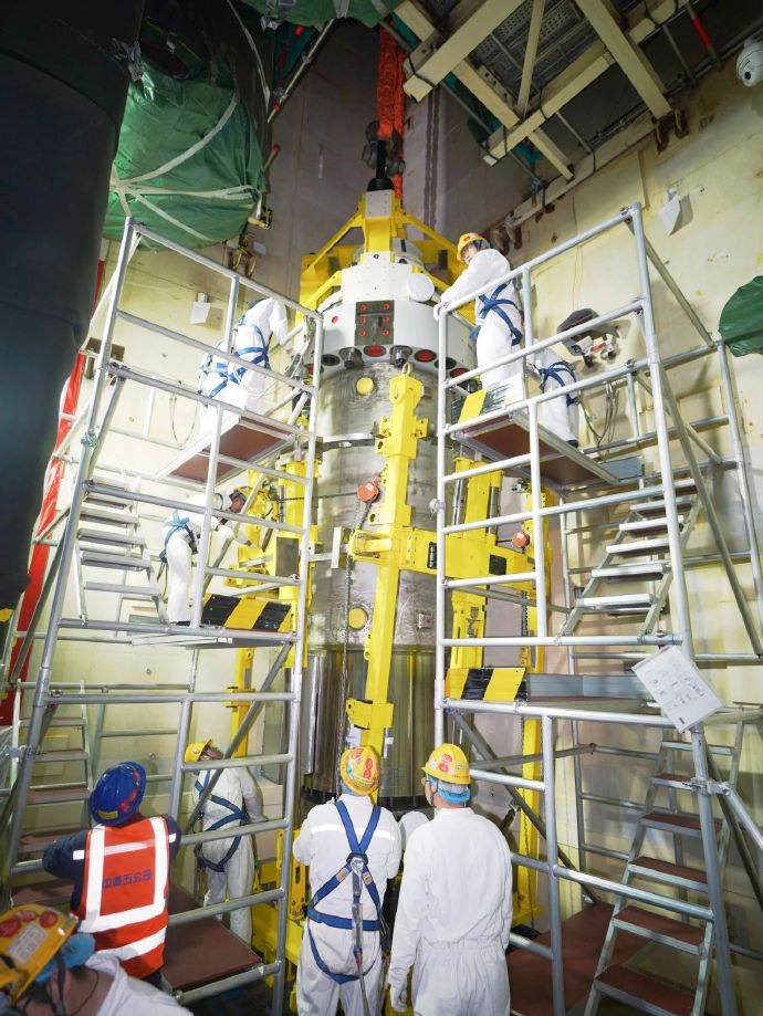 中广核浙江三澳核电项目3号机组主体工程开工