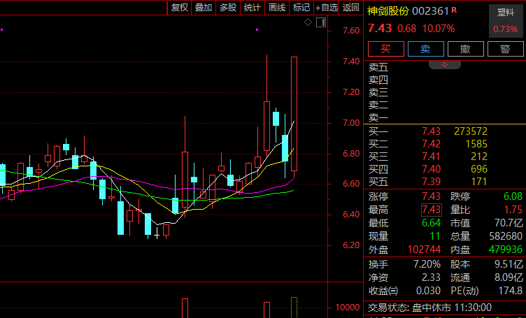 A股贵金属板块涨停潮与巨额压单同现