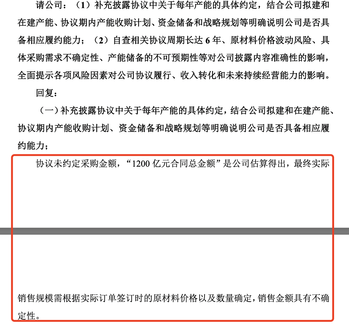 “1200亿合同”遭质疑 容百科技被证监会火速立案