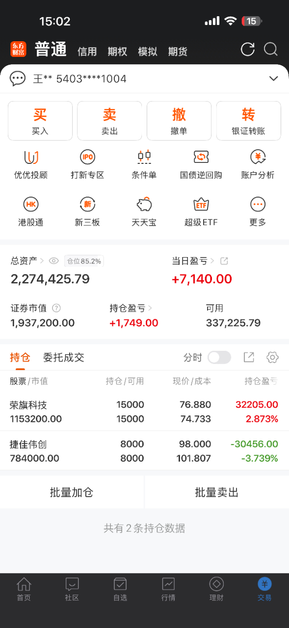 荣旗科技：公司目前在手订单量充足