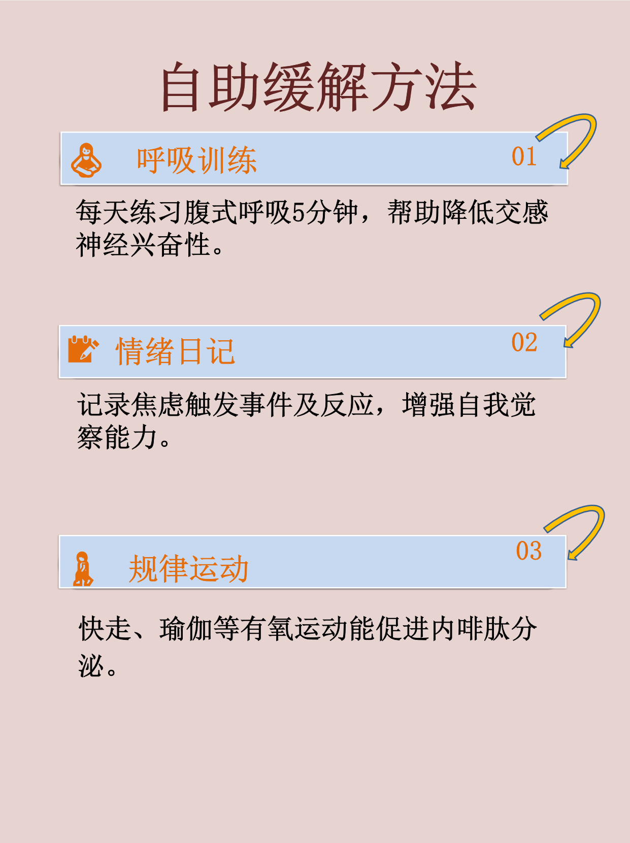 焦虑最好的解药，不是吃药，也不是找事干，而是持续在这三方面下功夫