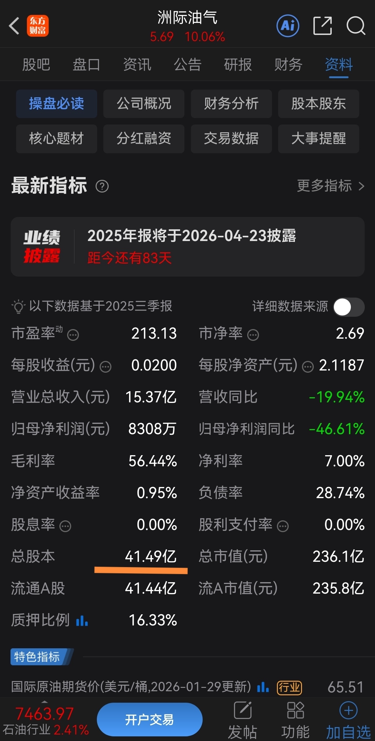 首华燃气披露总额6亿元的对外担保，被担保方为北京中海沃邦能源投资有限公司